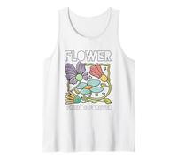 Flower Friends Forever Art Floral Nature Débardeur