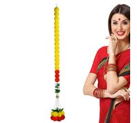 Flower Garland Lot de 5 décorations pour mariage, Diwali, mariage