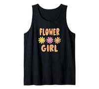 Flower Girl - Jolie Jolie Fleur Simple Petite Fille Rose Débardeur