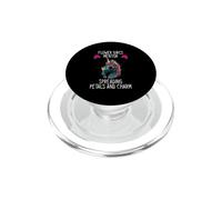 Flower Girl's Mentor Spreading Petals and Charm PopSockets PopGrip pour MagSafe