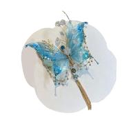 Flower Hair Clips, Glitter Chinese Style Bowknot Accessories, Shiny Rose Silk Headpiece for Youth, Dance, Bridal, Cosplay, Prom, Vacation, Festival, School, Party Wear