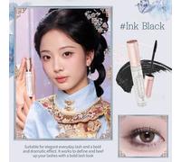 Flower Knows Chocolate Shop Mascara Noir Marron Maquillage Avec Brosse En Fibres Allongeant Les Cils Floraison Parfaitement Définis 3.5 Ml.Ink Black