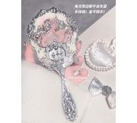 Flower Knows - miroir de maintien à la main, Collection de cupidon aux fraises, 11 Types, outils de maquillage en Relief exquis, rose, rouge, noir purple