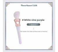 Flower Knows Mirror Swan Ballet Clair De Lune Sirène Collection Miroir À Main Limité Blanc Bleu Rose Chocolat Fée Miroir.White Rattan Purple.