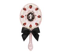 Flower Knows Mirror Swan Ballet Clair De Lune Sirène Collection Miroir À Main Limité Blanc Bleu Rose Chocolat Fée Miroir.Black.