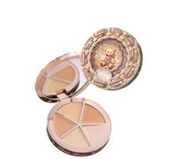 Flower Knows - The Sweetie Bear 4-Color Concealer Palette - 2 Types 02 Creamy Nama - 6.4g