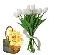 Flower Lamp - Romantic LED Night Light Lamp 15 Pack Artificial Flower Fairy Lights Cute Table Light Soft Warm Glow Home Decor Lighting Set For Bedroom Window