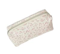 Flower Makeup Bag - Organisateur de maquillage, Clear Cosmetic Bags for Travel, MakeupS Brush Bag MakeupS Storage BagS Make Up OrganizerS Canvas Storage Organizer, Floral Travel for Women Girls, C