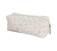 Flower Makeup Brush Pouch, Storage Bag Makeup Bag, Makeup Cosmetic Bags, Travel Bag Cosmetic Organizer, Canvas Toiletry Bag, Easy to Use, Portable for Women Girls