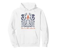 Flower Match Hope is A Small Rebellion Sweat à Capuche