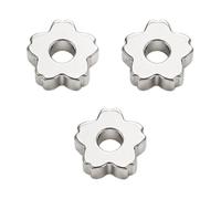 Flower Matcha Sifting Bead Stainless Steel Tea Ceremony Tool | Stainless Steel, Flower Design, Clump Free, Kitchen Gadget, Tea Ritual 3pcs