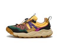 Flower Mountain - Baskets en cuir et tissu technique Iwano 2 UNI - unisex - Chaussures - Multicolore - Taille: 39 EU