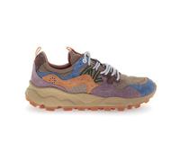 Flower Mountain - Baskets Gris en Tissu Technique avec Semelle en Liège - Femme - Chaussures - Multicolore - Taille: 41 EU