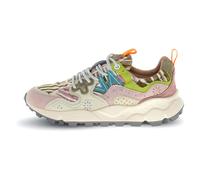 FLOWER MOUNTAIN Chaussures femme YAMANO3 Suede Cotton PINLWHTMILI PE26, rose, 39 EU