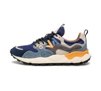 Flower Mountain, Homme, Chaussures, Bleu, Taille: 44 EU Baskets en suède et tissu technique Yamano 3 MAN
