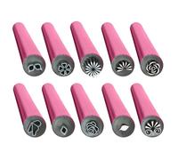 Flower Nail Stamp,Kit de Stylo Professionnel pour - Encre Séchage Rapide Pointe Fine Design Compact Polyvalent pour Peinture Pointillage Domicile Voyage Salon Femmes Hommes