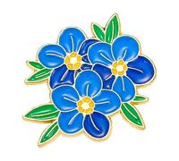 Flower Pins, Clothing Enamel Pins, 1.1x1.18in Decorative Corsage Jewelry, Stylish Accessories, Portable Backpack Brooches for Dresses, Shirts, Hats, Jackets, Women