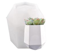 Flower Pot Silicone Mold 3D Plant Holder Shape 2.3*2.8*1.5in Silicone Mold
