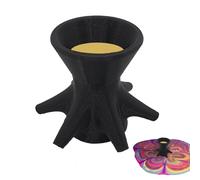 Flower Pouring Cup - Mini Funnel for Paint Pouring Split Techniques | Reusable Floral Pattern Diverter Tool, Multi-Channel Flow Control for DIY Making Pour Painting Supplies and Art Projects