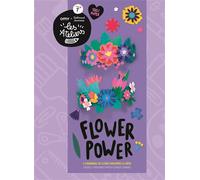 Flower power - 4 couronnes de fleurs parfumées à créer - Collectif - Omy X Gallimard Jeunesse - Jeux livres objets