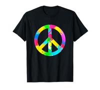 Flower Power Peace Hippie Love Costume rétro années 60 et 70 T-Shirt
