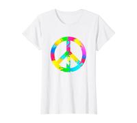 Flower Power Peace Hippie Love Costume rétro années 60 et 70 T-Shirt Graphique avec Valeur