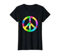 Flower Power Peace Hippie Love Costume rétro années 60 et 70 T-Shirt Graphique avec Valeur