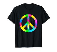 Flower Power Peace Hippie Love Costume rétro années 60 et 70 T-Shirt Graphique avec Valeur