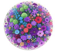 Flower Puzzle 1000 Pièces Educa Jouet en Bois Jeu D'Intelligence Décoration Intérieure Flowers and Plants Jeu Éducatif Challenge Toy Adultes & Enfants des 14 Ans 1000pcs (67.5x67.5cm)