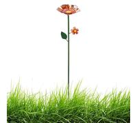 Flower Shaped Bee Waterer - Bird Bath Garden Feeder, Backyard Hummingbird Drinker for Pollinator Support, Robust Outdoor Piece, Garden Hydration Item with Pads, Natural Feeding Unit for Lawn