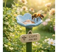 Flower-Shaped Bee Watering Station, Bee Watering Station for Garden