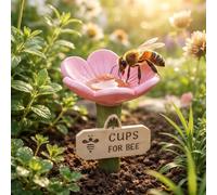 Flower-Shaped Bee Watering Station, Bee Watering Station for Garden