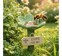 Flower-Shaped Bee Watering Station, Bee Watering Station for Garden