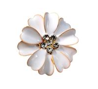 Flower Shaped Button Covers - Metal Sewing Button Caps | About 2.5x2.5cm 10g Decorative Sewing Buttons for Jeans Dress Blouse Shirt Clothing Fabric Fashion Upgrade Jewelry-Like Clothing Accessories