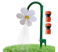 Flower Sprinkler, Rotating Irrigation Tool, 360 Degree Decorative Water Toy for, 76cm, 29.92 inches Farm, Park, Playground, Dog Cooling, Lawn, Garden, Backyard