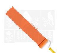 Flower Stencils - Reusable PET Wall Painting Templates Garden Fence Decor