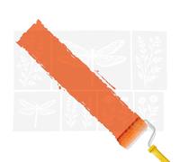 Flower Stencils - Reusable Wall Templates, Garden Painting Decor Kit
