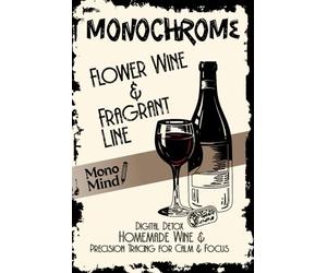 Flower Wine & Fragrant Line: A 1909 Stillroom Treasury: Rediscover the lost art of botanical winemaking and the meditative power of monochrome Ink-Tracing. 50 recipes with 50 intricate illustrations