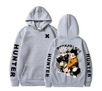 flowereyes Anime Hunter X Hunter imprimé Pullover à Capuche Gon Freecss Homme et Femme Automne Sweat-Shirt Marée Ample Manches Longues Haut