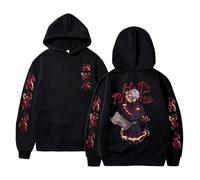 flowereyes Hell's Paradise Anime Sweat A Capuche Hoodie e Casual Jigokuraku Gabimaru Sweat A Capuche Sweatshirt Loose Tops Couple