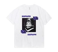 flowereyes Hommes Femmes Anime Hunter x Hunter T-Shirt Feitan Portor Chemisier à Manches Courtes et col en O Phantom Troupe Cosplay Hauts