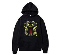 flowereyes Hommes Femmes Sweat-Shirt Anime Cosplay Assassination Classroom Sweat à Capuche à Manches Longues Koro-Sensei Pull décontracté Sweat à Capuche en Coton Pur