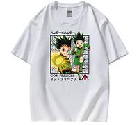 flowereyes Hunter X Hunter T-Shirts Gon Freecss Vêtements Hunter X Hunter Gon T-Shirts Harajuku Haut décontracté HxH Gon Freecss Manches Courtes Pull Ample