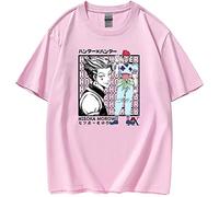 flowereyes Hunter X Hunter T-Shirts Hisoka Morow Vêtements Hunter X Hunter Hisoka T-Shirts Harajuku Haut décontracté HxH Hisoka Manches Courtes Pull Ample