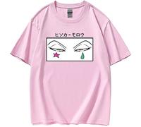 flowereyes Hunter X Hunter T-Shirts Hisoka Morow Vêtements Hunter X Hunter Hisoka T-Shirts Harajuku Haut décontracté HxH Hisoka Manches Courtes Pull Ample