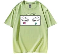 flowereyes Hunter X Hunter T-Shirts Hisoka Morow Vêtements Hunter X Hunter Hisoka T-Shirts Harajuku Haut décontracté HxH Hisoka Manches Courtes Pull Ample