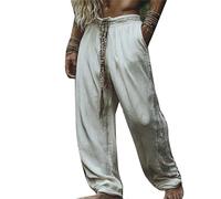 flowereyes Pantalon de Jogging Viking imprimé pour Homme Pantalon Symbolique Nordique Pantalons Ethnique Confortable et décontracté