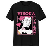 flowereyes T-Shirt Hunter×Hunter T-Shirt à Manches Courtes imprimé Anime Tops Hisoka Sweat-Shirt Cosplay pour Hommes Femmes