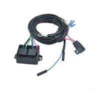 Floweringbeter AHJRELAYKIT-2-DP Kit de faisceau de câblage hydraulique pour systèmes de bateaux Atlas Marine avec fil de cuivre et isolation en PVC étanche, noir