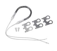 Floweringbeter Ampoule à élément chauffant 600 W-900 W 220 V pour four halogène four cuisinière fil quartz pour appareils de traitement infrarouge lointain (600 W)